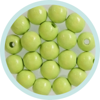 Holzperlen lemon 8mm Maxibeutel 500 Stück Holzperlen lemon 8mm Maxibeutel 500 Stück