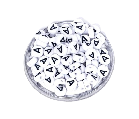 Kunststoff Buchstabenplättchen 7mm