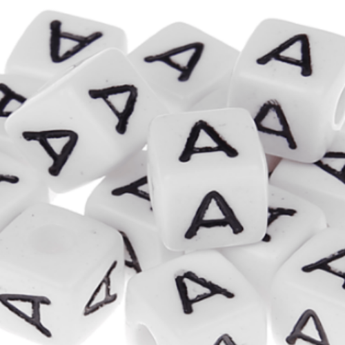 Kunststoff Buchstabenwürfel 10mm category icon/image