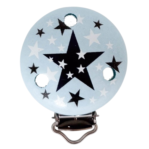 Holz Schnullerkettenclips 35mm bedruckt category icon/image