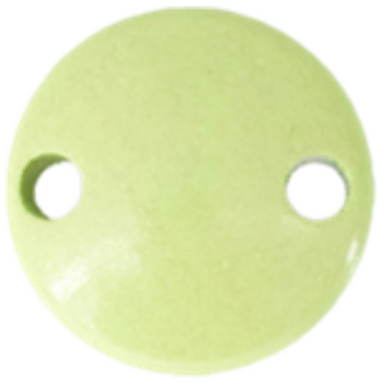 Schnullerkettenclip 30mm lemon