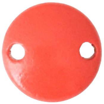 Schnullerkettenclip 30mm rot