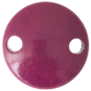 Schnullerkettenclip 30mm purpur