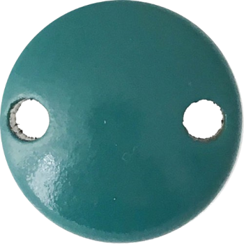 Schnullerkettenclip 30mm dunkeltürkis