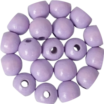 Holzperlen flieder 8mm
