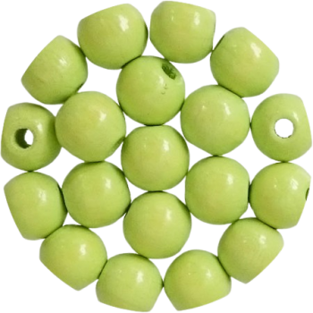 Holzperlen lemon 10mm