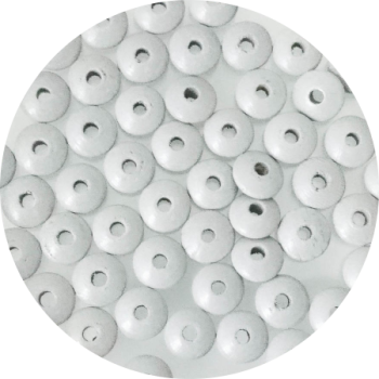 Holzlinsen hellgrau 10mm