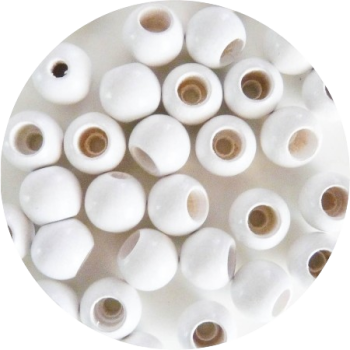 Sicherheitsperlen weiß 10mm