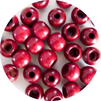 Sicherheitsperlen dunkelrot 10mm