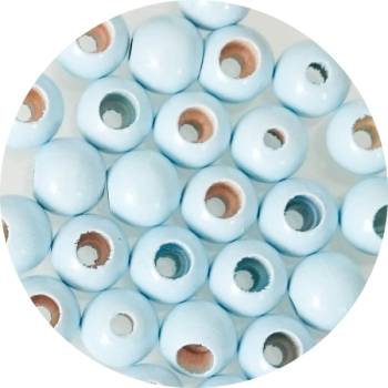 Sicherheitsperlen babyblau 10mm