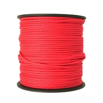 1x100m PP Kordel 1,5mm rot