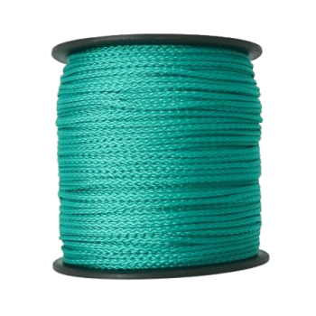 1x100m PP Kordel 1,5mm smaragdgrün