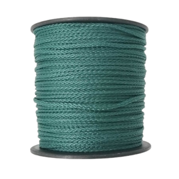 1x100m PP Kordel 1,5mm dunkelgrün