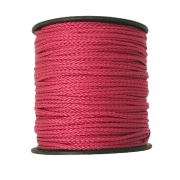 1x100m PP Kordel 1,5mm dunkelrot