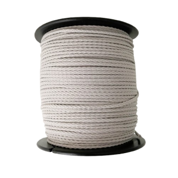 1x100m PP Kordel 1,5mm hellgrau