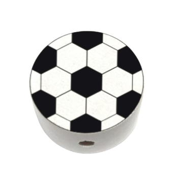 Motivscheibe 16mm Fußball