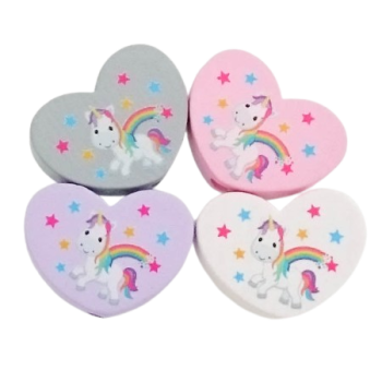 Motivperle Midi-Herz Druck