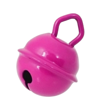 Glöckchen 15mm dunkelpink