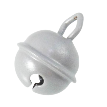 Glöckchen 15mm grau