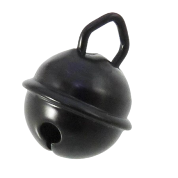 Glöckchen 15mm schwarz