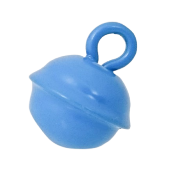 Glöckchen 11mm hellblau