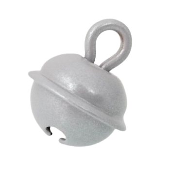 Glöckchen 11mm grau