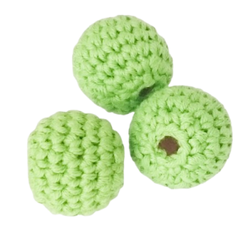 Häkelperle apfelgrün