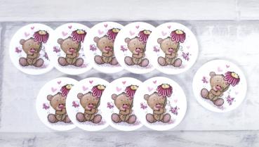 Bärchen mit Blume EKW-Chip