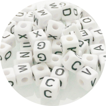 Kunststoff Buchstabenwürfel Mix 550 Stück