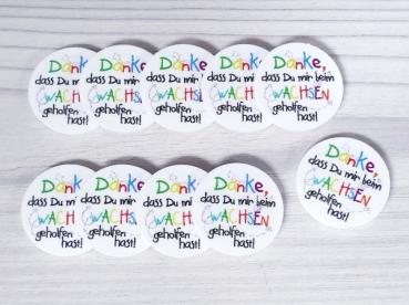 Danke, dass Du mir beim wachsen geholfen hast! - bunt - EKW-Chip