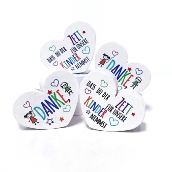 Maxi-Herz Danke, dass Du Dir Zeit für unsere Kinder nimmst