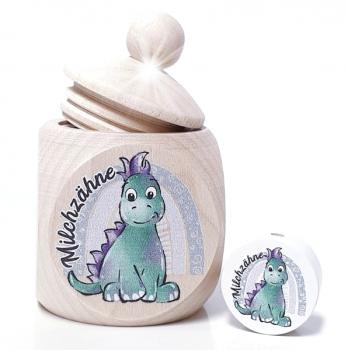 Dino Stegosaurus lila/grün MZD + Scheibe