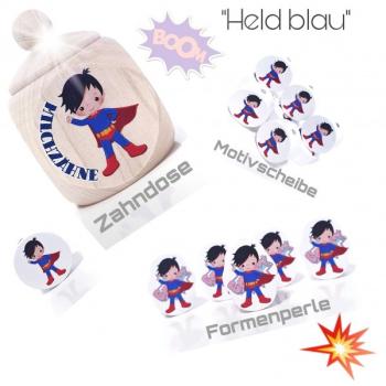 Preview: Formperle Held blau