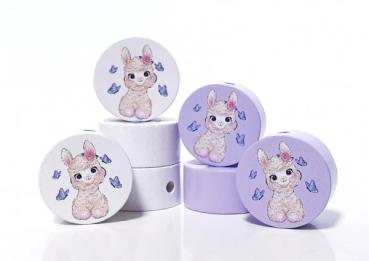 Motivscheibe Lama Schmetterling