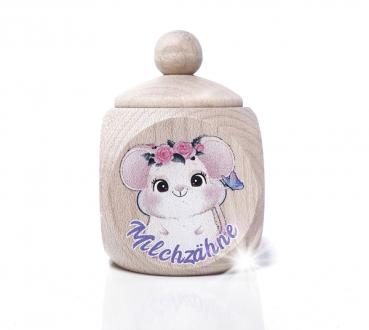 Maus mit Blümchen MZD