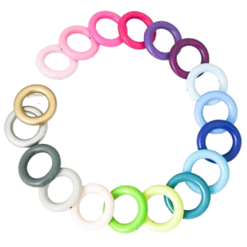 Holzring Midi 50mm mit Querbohrung