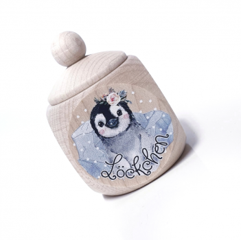 Pinguin Mädchen Löckchen