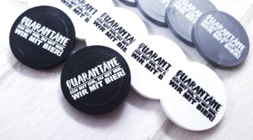 Quarantäne! Ich mit Dir, wir, Bier EKW-Chip