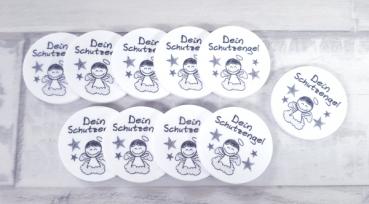 Dein Schutzengel - grau -  EKW-Chip