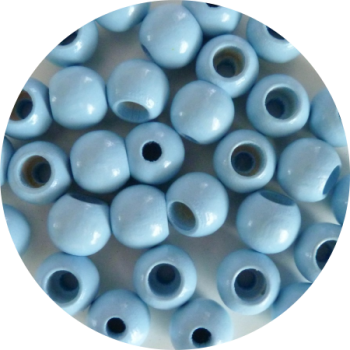 Sicherheitsperlen babyblau 10mm