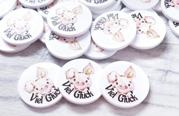Viel Glück! Schweinchen Junge EKW-Chip