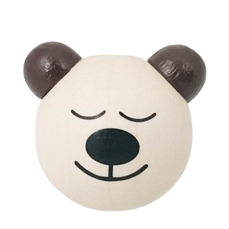 Schlafbärchen natur Ohren braun