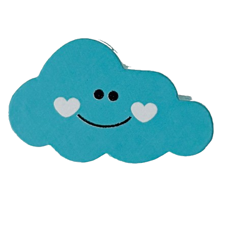 türkis Herzen vertikal