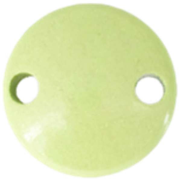 Schnullerkettenclip 30mm lemon