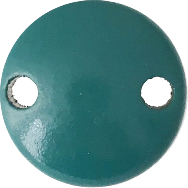 Schnullerkettenclip 30mm dunkeltürkis