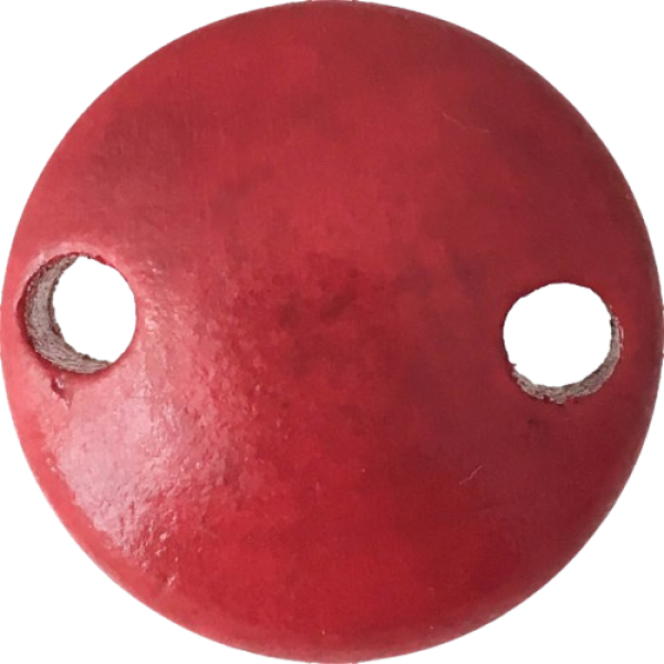 Schnullerkettenclip 30mm bordeauxrot