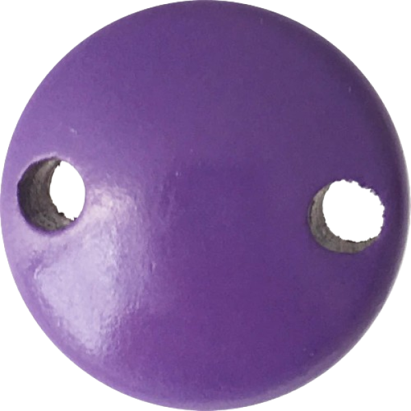 Schnullerkettenclip 30mm blaulila