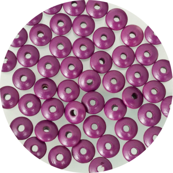 Holzlinsen purpur 10mm