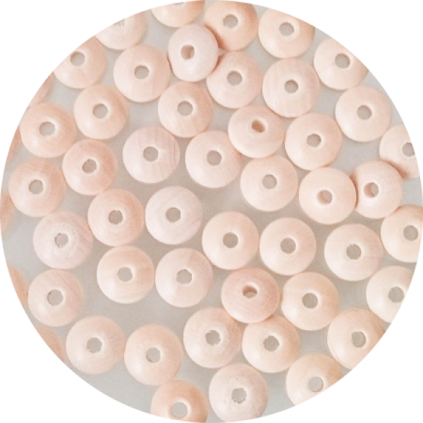 Holzlinsen natur hell 10mm