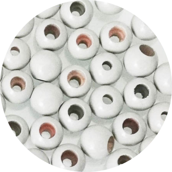 Sicherheitsperlen hellgrau 10mm